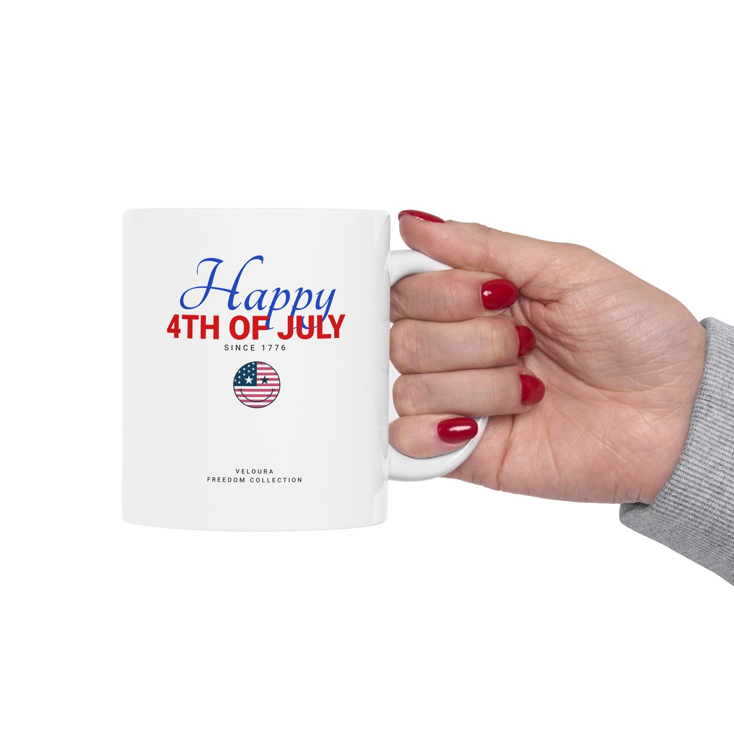 "Happy 4th of July" Mug.
