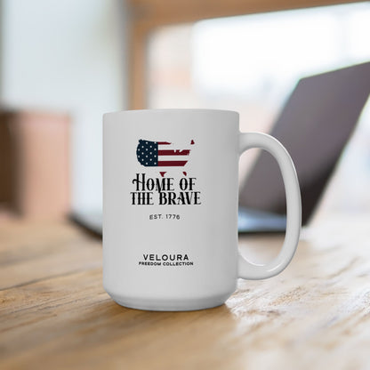 MUG "Home of the Brave"