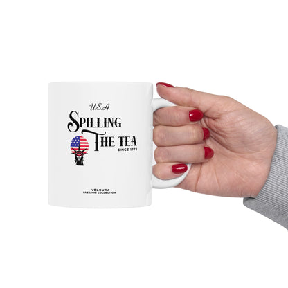 "Spilling the Tea - Since 1773" - Mug