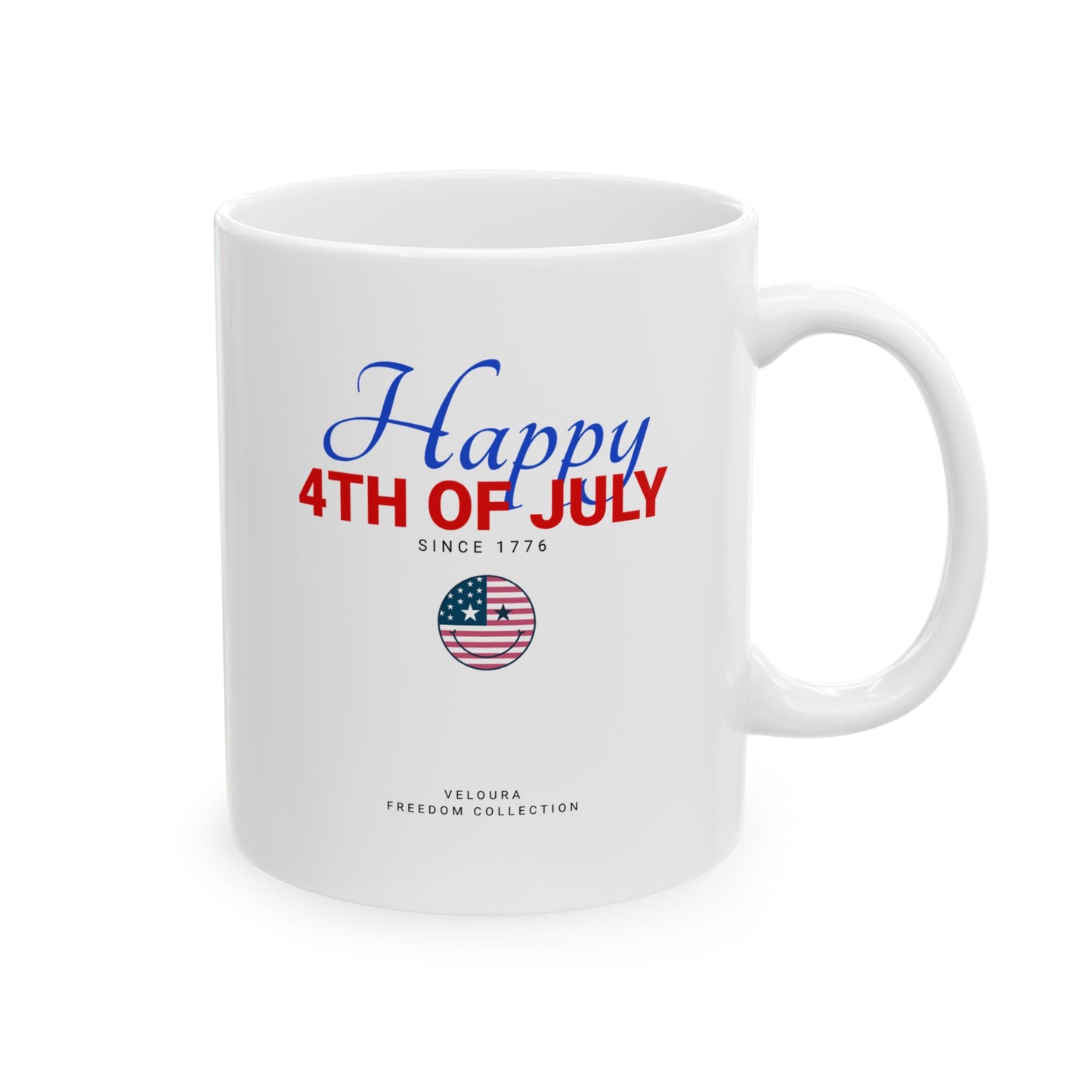 "Happy 4th of July" Mug.