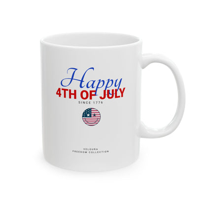 "Happy 4th of July" Mug.