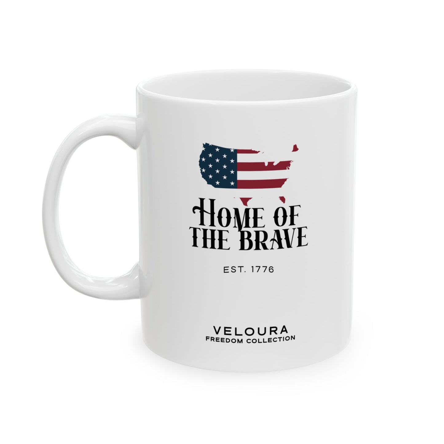 MUG "Home of the Brave"