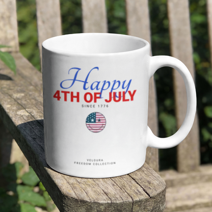 "Happy 4th of July" Mug.